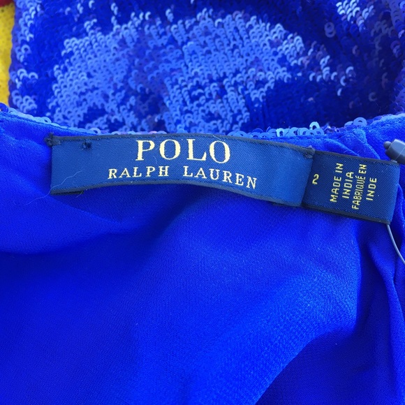 Polo Ralph Lauren CP-93 Sequined Shift Dress NWT - Picture 11 of 11